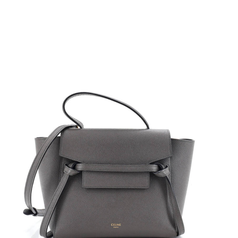 Celine Nano Belt Bag Textured Leather